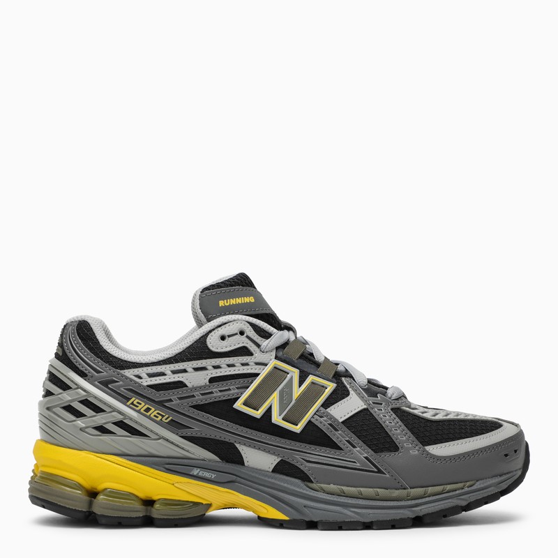 Low 1906 Utility grey/lemon trainer