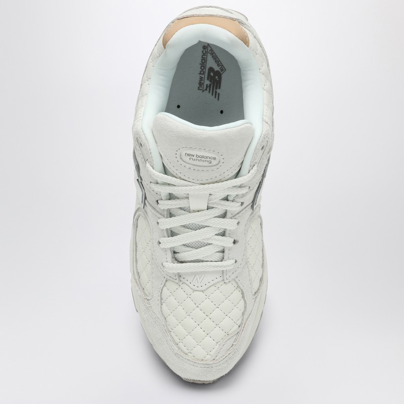 New Balance Off White Quilted 2002r Sneakers In White