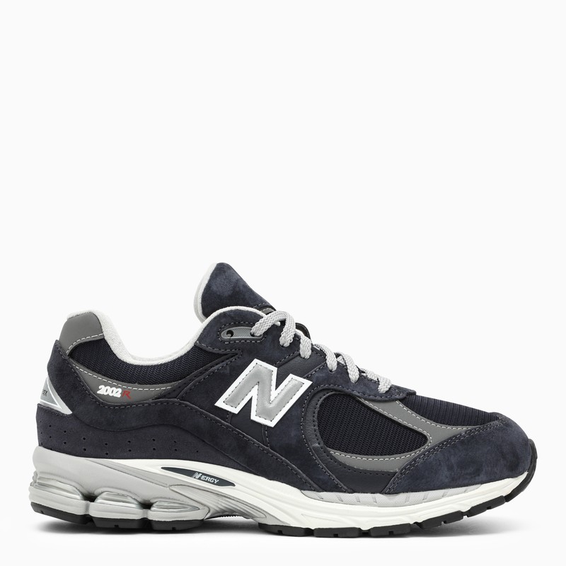 New balance flacher sneakers 2002r aus leder in der farbe blau eclipse