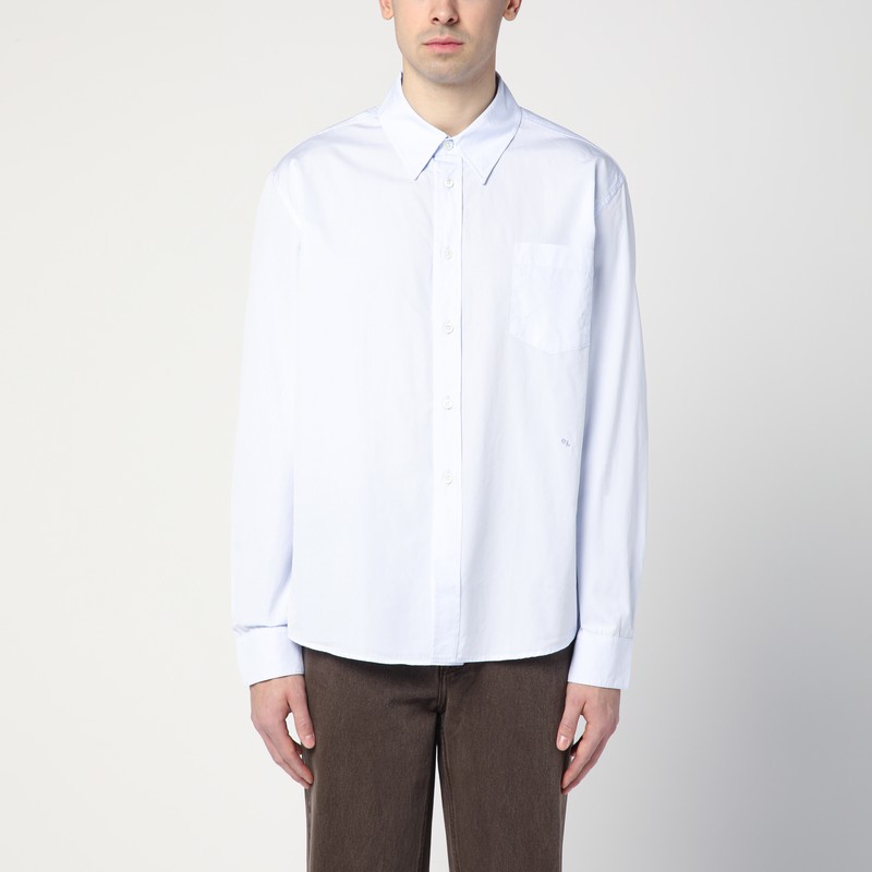 Light blue shirt in cotton