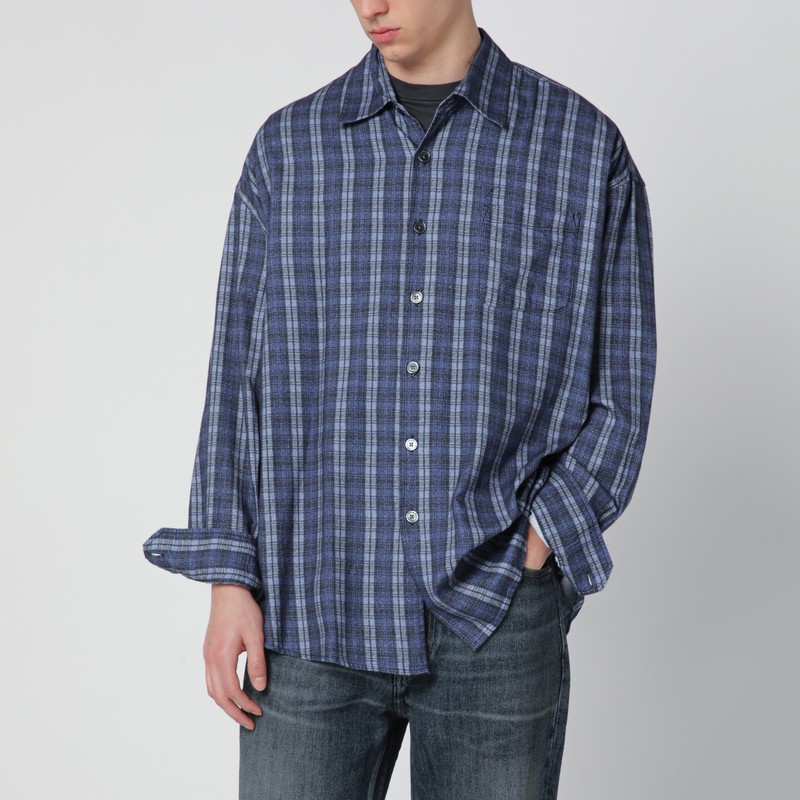Cotton check shirt