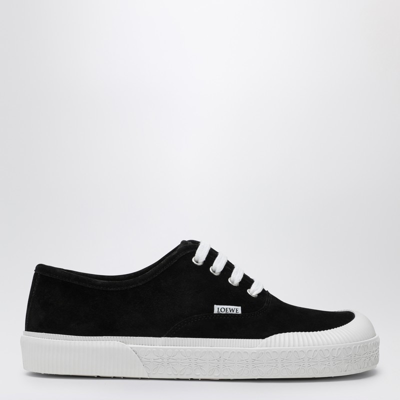 Terra Vulca black suede trainer