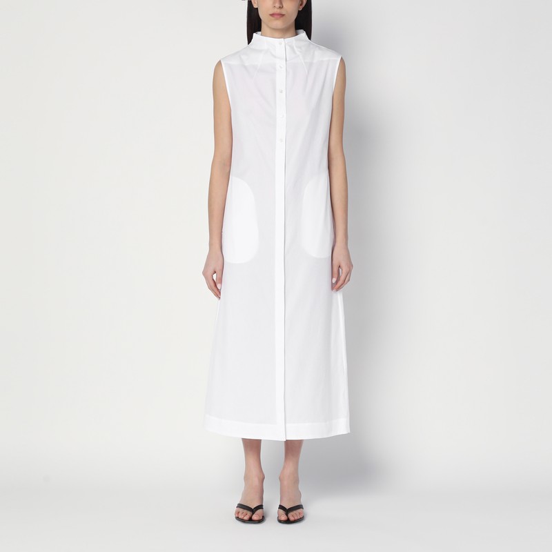 White shirt dress in cotton - Loulou Studio - Modalova