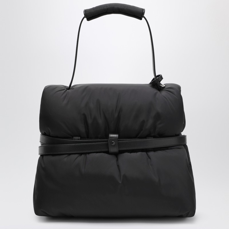 Moschino Medium  Tie Me Handbag In Black