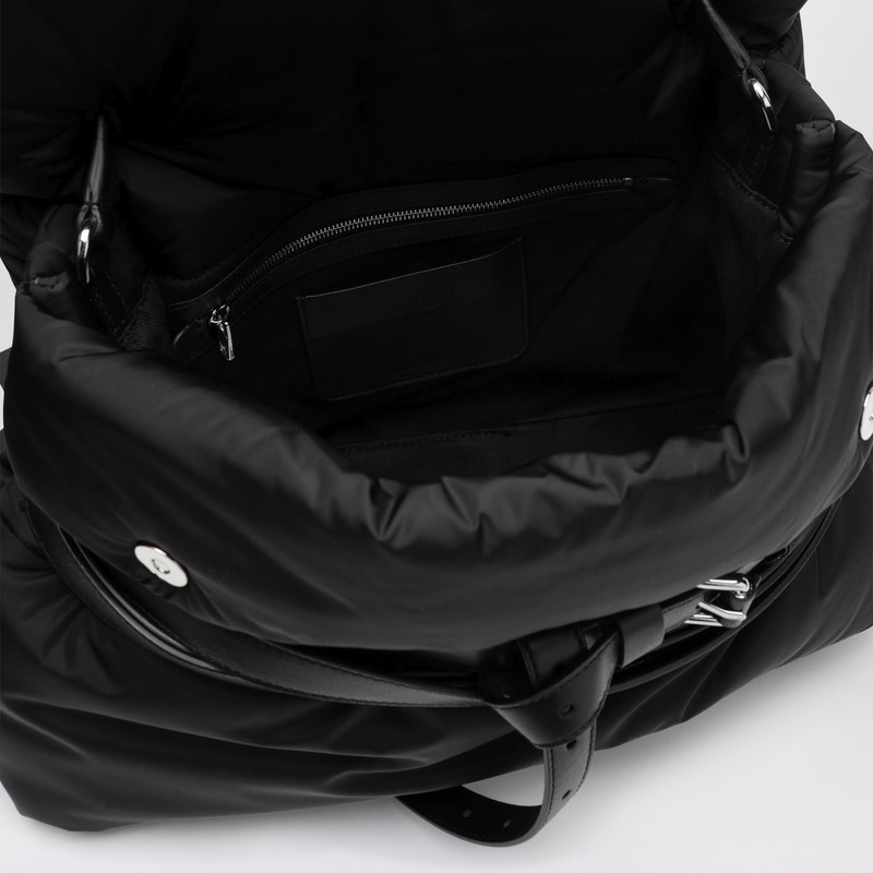 Moschino Medium  Tie Me Handbag In Black