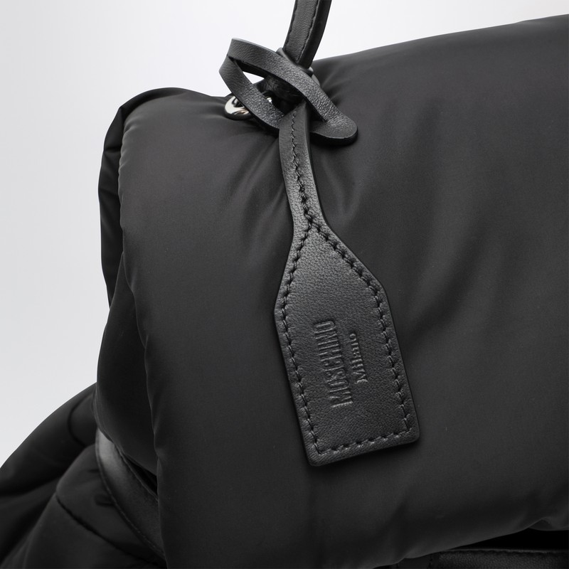 Moschino Medium  Tie Me Handbag In Black