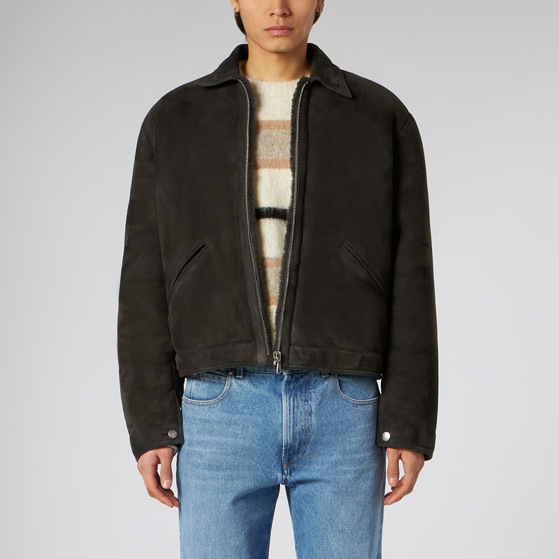 Dark brown shearling Jacket