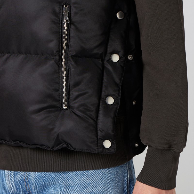 1989 Studio Sleeveless Puffer Jacket In Black