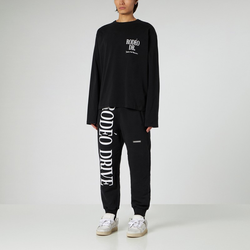 1989 Studio Crew-neck Sweatshirt Rodeo Black In Black