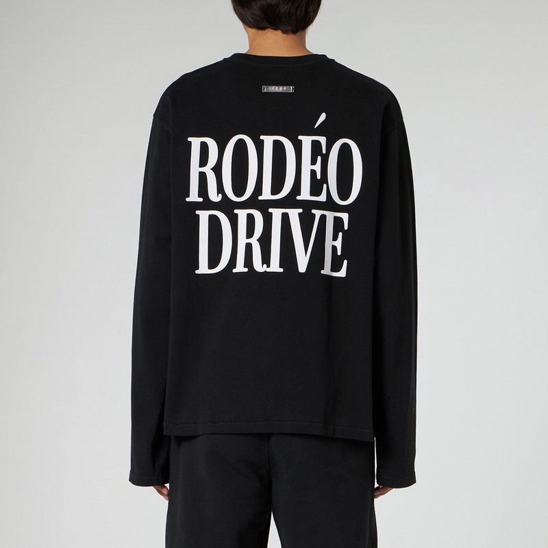 1989 Studio Crew-neck Sweatshirt Rodeo Black In Black