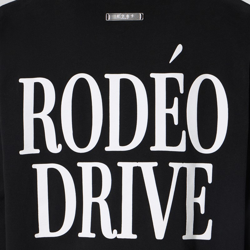 1989 Studio Crew-neck Sweatshirt Rodeo Black In Black