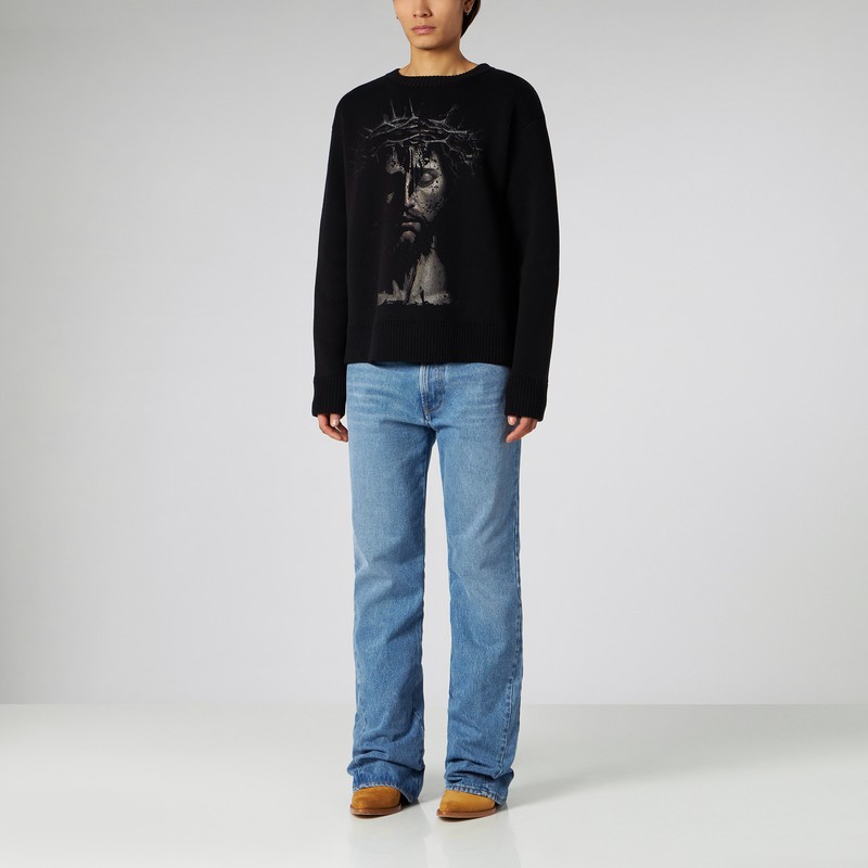 1989 Studio T-shirt Ls Jesus Black In Black