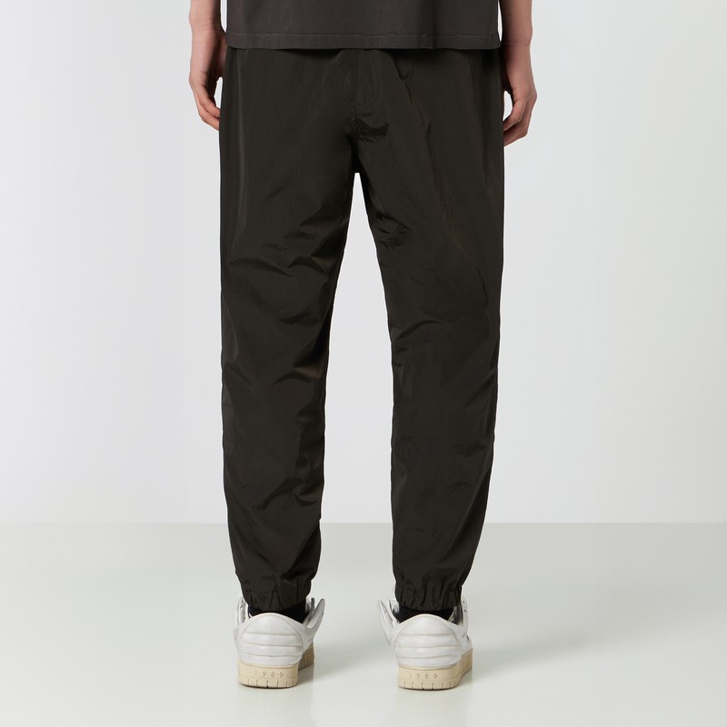 1989 Studio Rodeo Drive Print Track Pants In Brown
