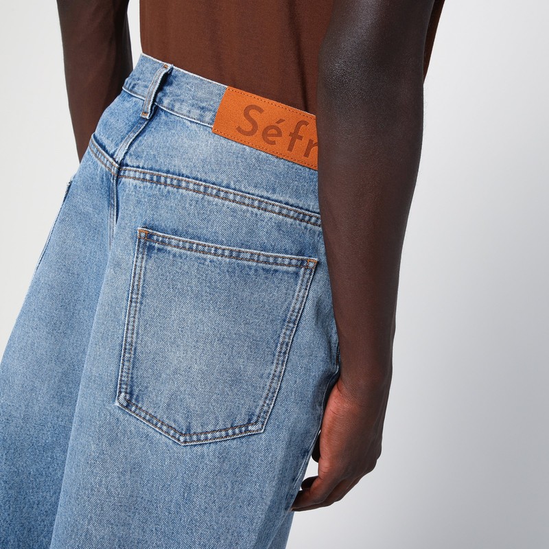 Séfr Disco Cut Jeans With In Blue