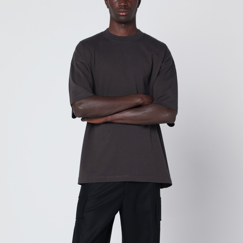 Brown Mick cotton T-shirt
