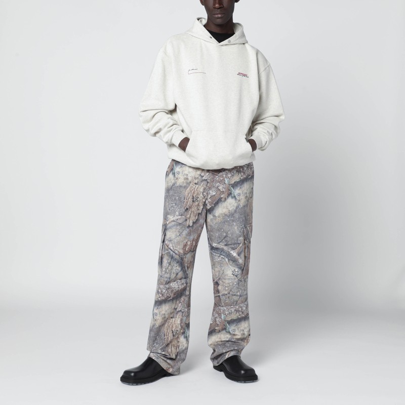Represent Realtree Camo Cargo Trousers In Green