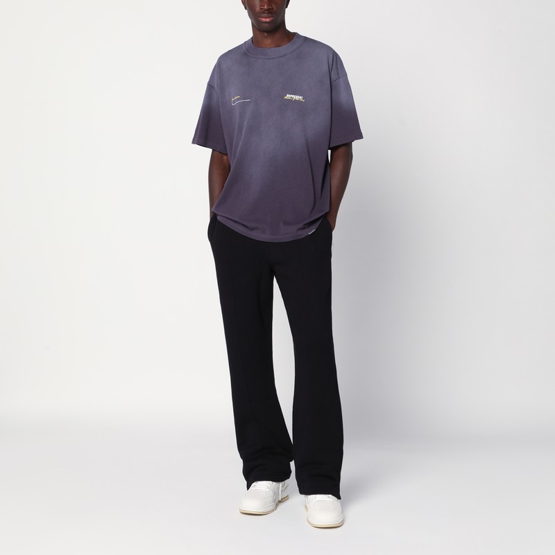 Represent Plum Faded T-shirt With Logo In Purple