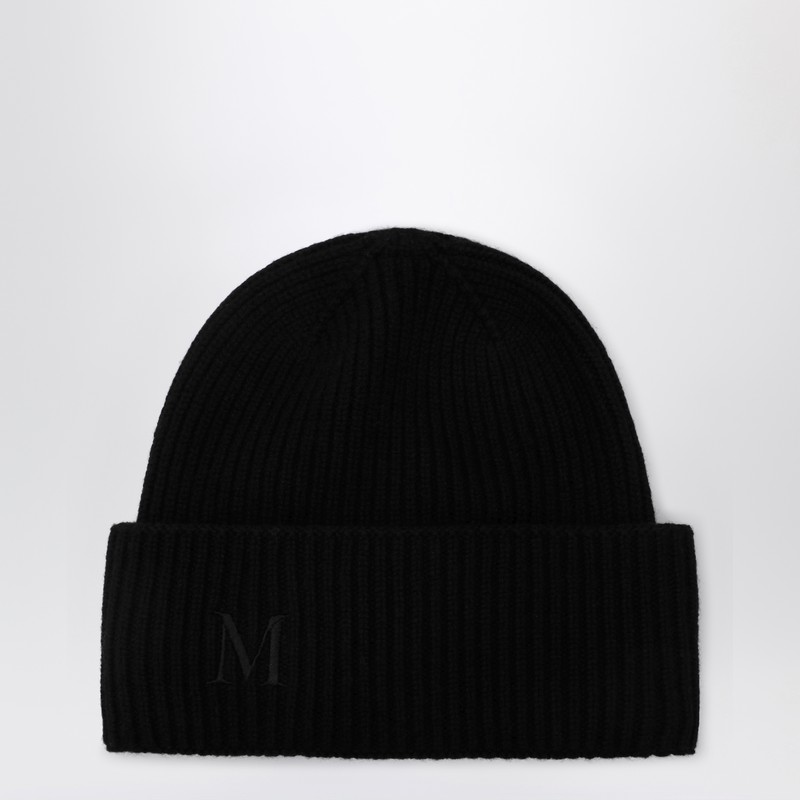 Cashmere Beanie in Black