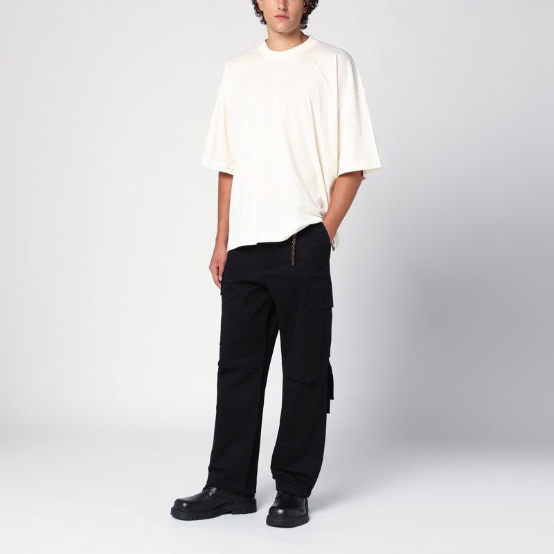 Darkpark Laurent Saint Laurent Cargo Pants In White