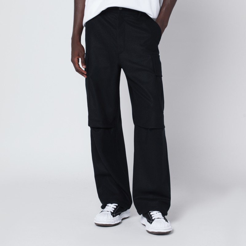 Black Saint wool cargo trousers