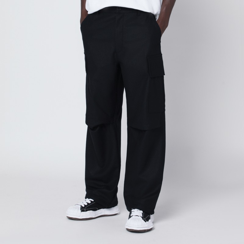 Darkpark Cargo Trousers Featuring Multiple Pockets In Black