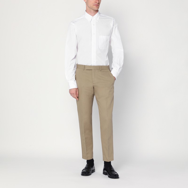 Thom Browne Classic L/s Bd Pc Shirt Cotton Shirt