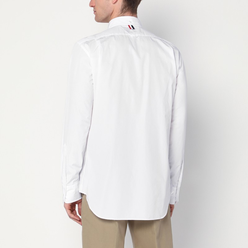 Thom Browne Classic L/s Bd Pc Shirt Cotton Shirt