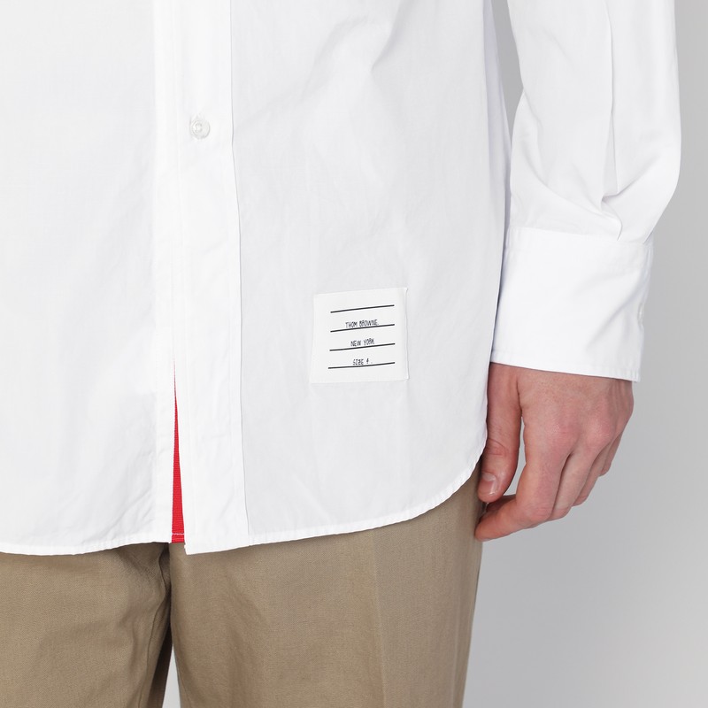 Thom Browne Classic L/s Bd Pc Shirt Cotton Shirt