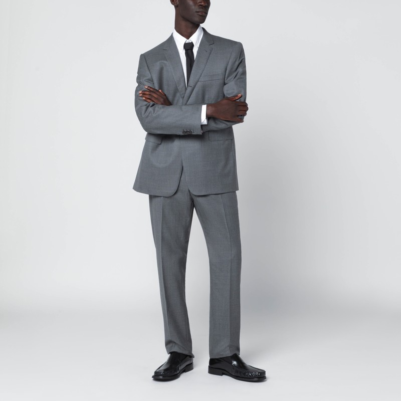 Thom Browne White Button-down Cotton Shirt In White