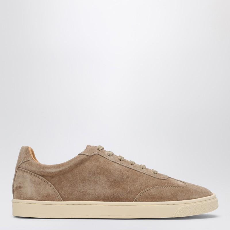 Beige suede sneaker