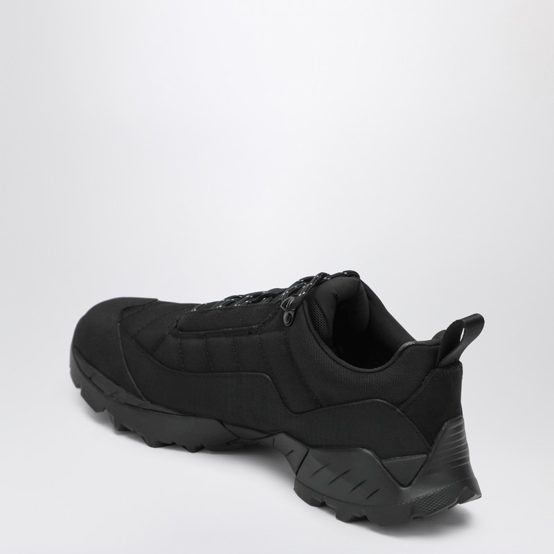 Roa Sneaker Katharina In Mesh And Black Rubber In Black