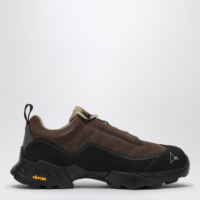 Katharina brown water-repellent nubuck sneaker