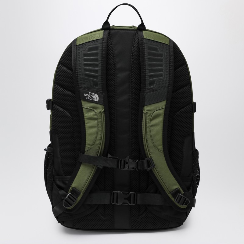 The North Face Backpack With Front Zip Pocket And Bungee Cord System In Green