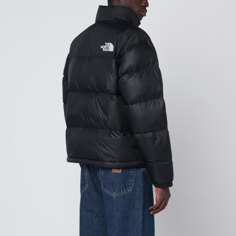 The North Face Retro Nuptse 1996 Black Down Jacket In Black