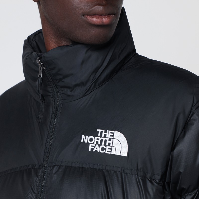 The North Face Retro Nuptse 1996 Black Down Jacket In Black