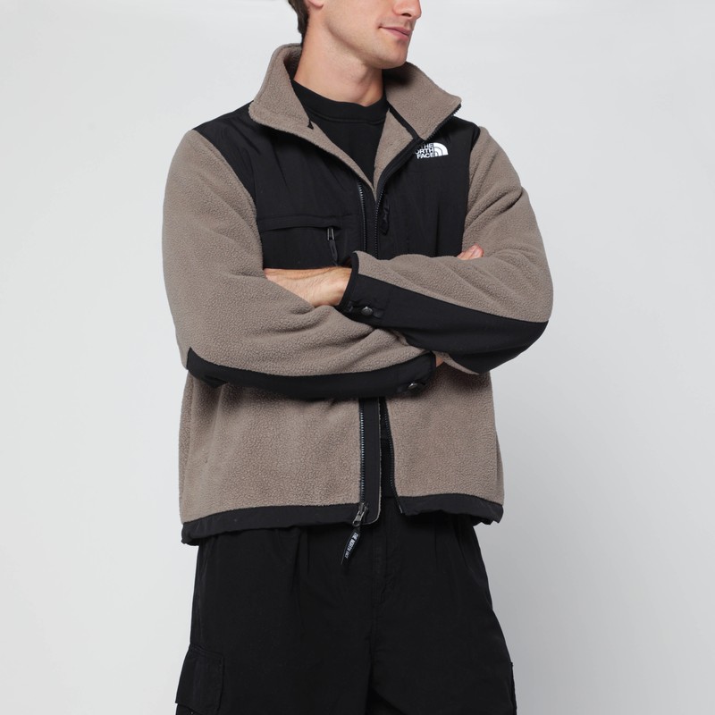 Retro Denali jacket in Mocha/Black