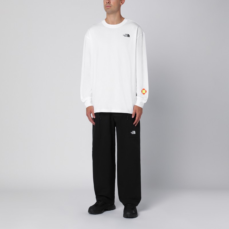 The North Face White T-shirt With Tnf X Yinka Ilori Print In Light Blue