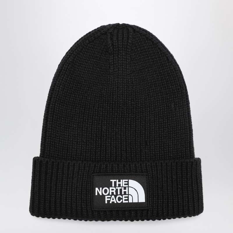 Black beanie with logo patch - The North Face - Modalova