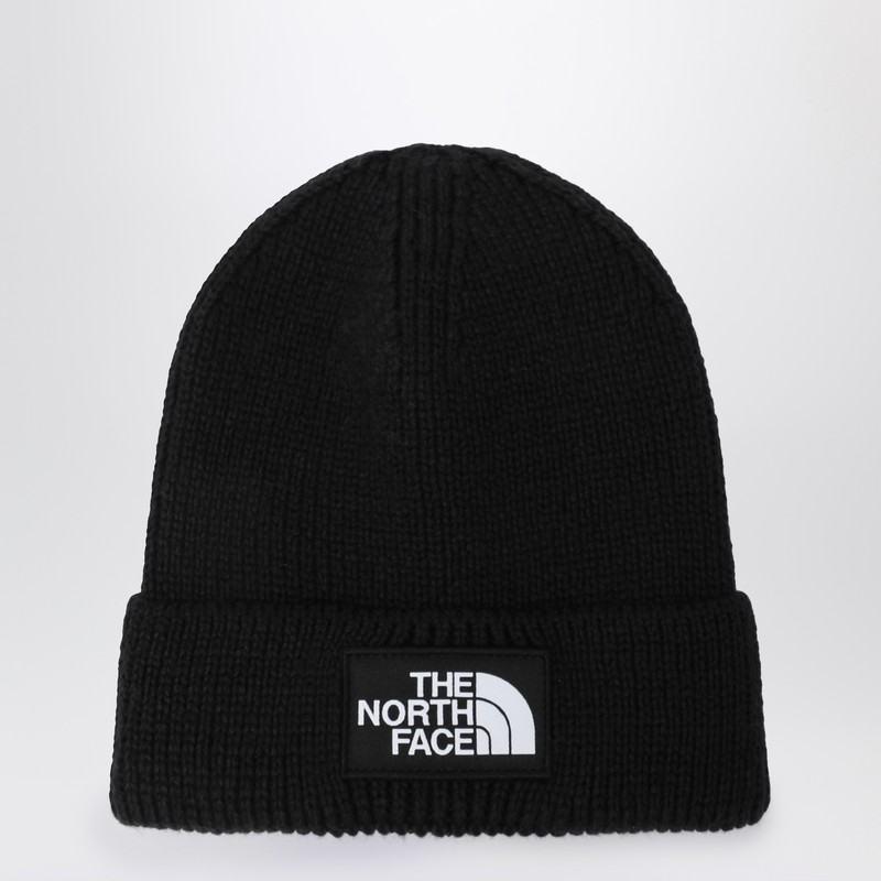 Black beanie with logo patch - The North Face - Modalova