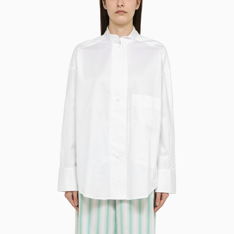 Shop Margaux Lonnberg Margaux Lönnberg | White Cotton Nick Shirt