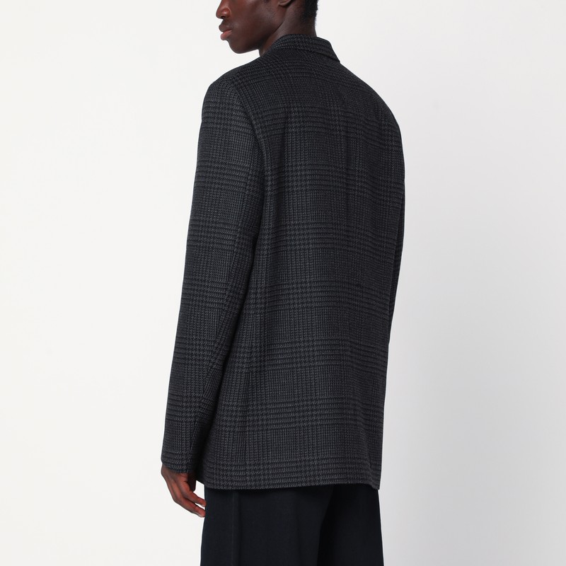 Namacheko Prince Of Wales Checked Jacket In Black