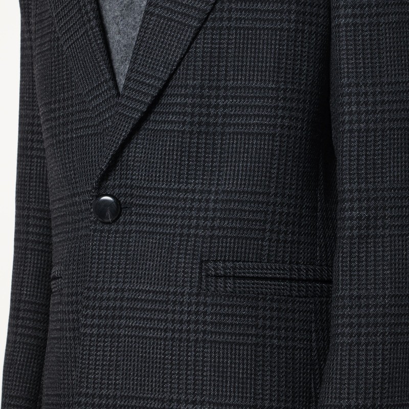 Namacheko Prince Of Wales Checked Jacket In Black
