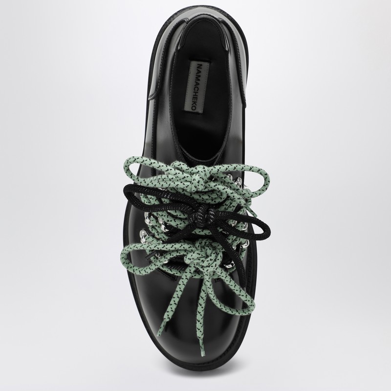 Namacheko Mountain Derby Lace-up Shoes In Black