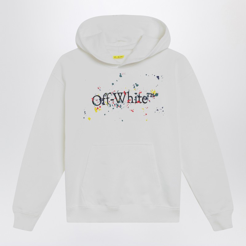White Big Bookish Splat Logo sweatshirt