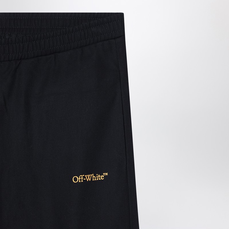 Off-white Black Trousers For Boy With Arrows In Black