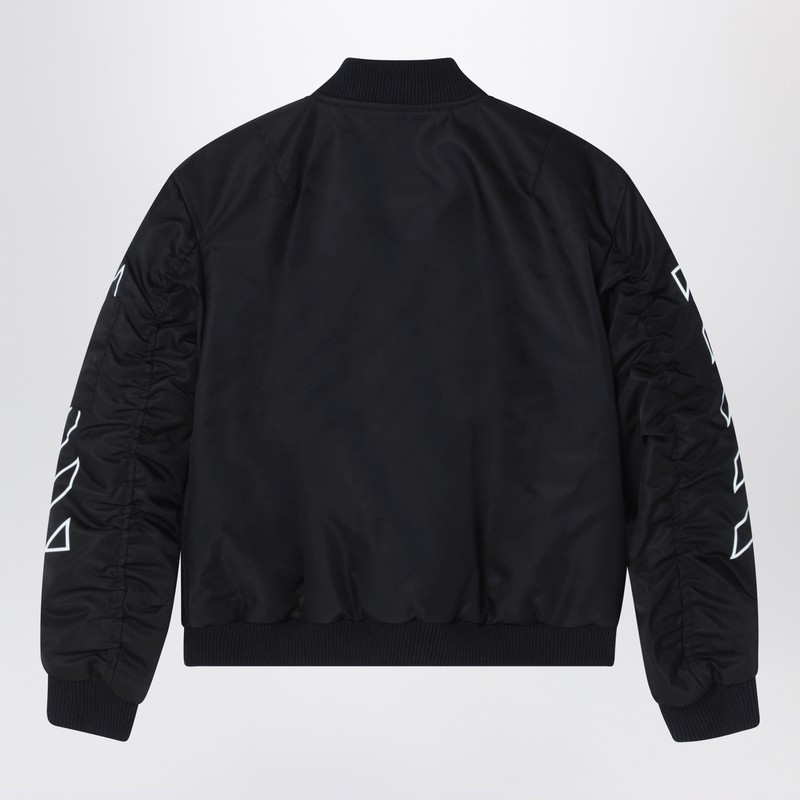 Off-white Bomber Jacket In Black