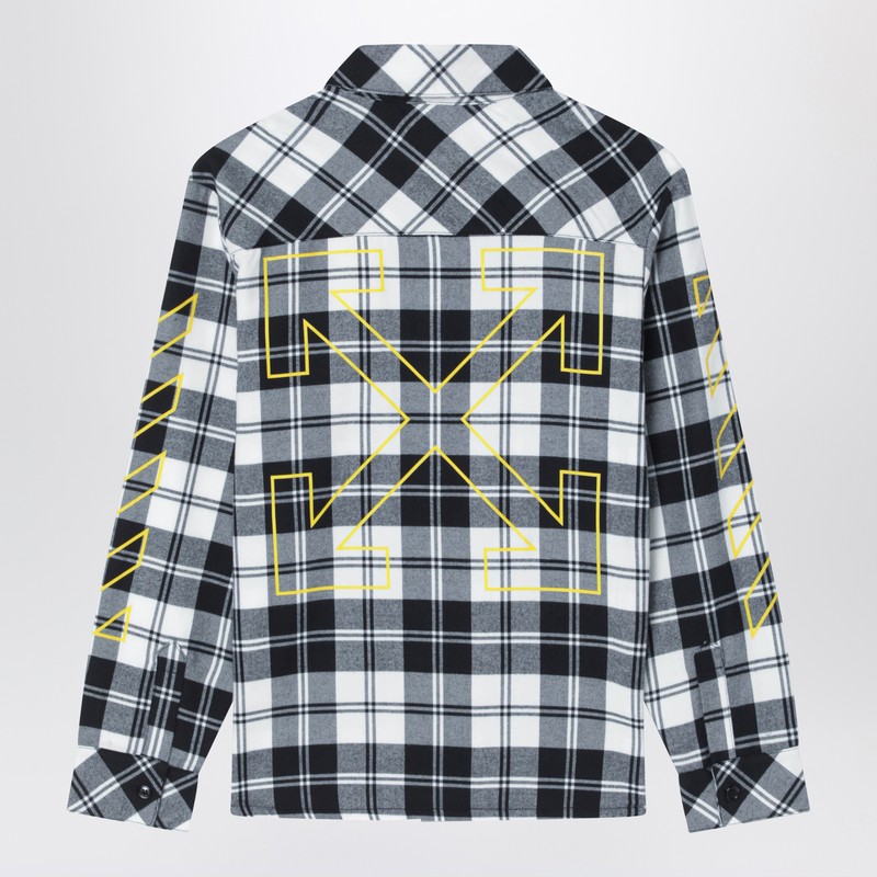 Off-white Flannel Shirt In Multi