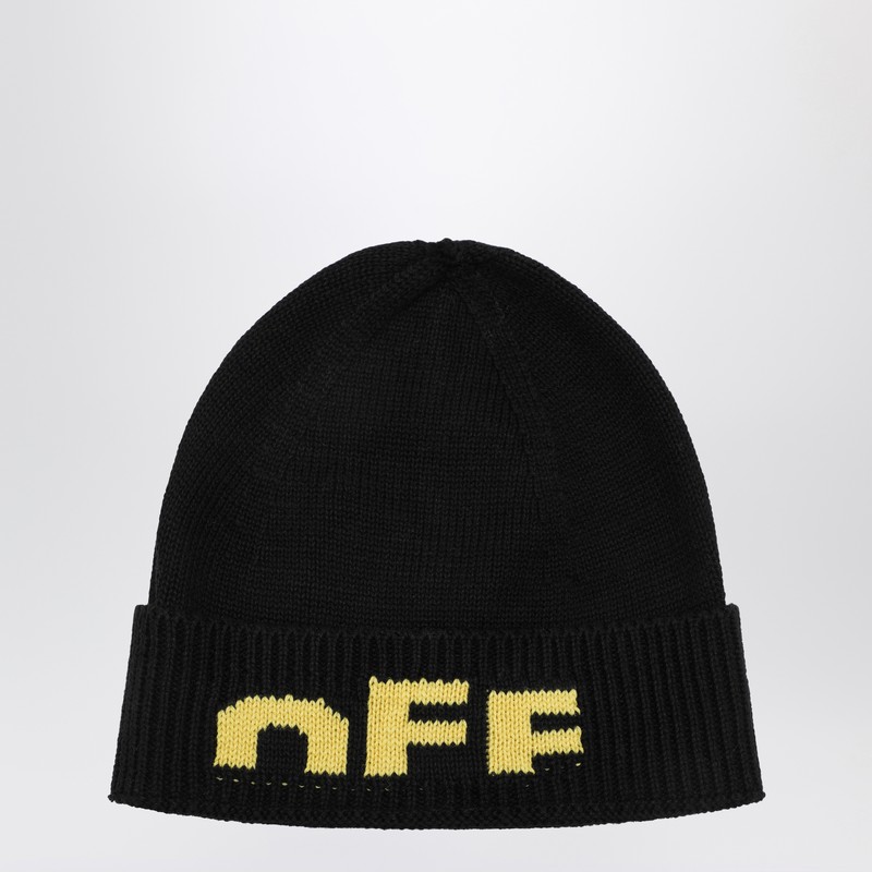 Black cap with yellow Off logo
