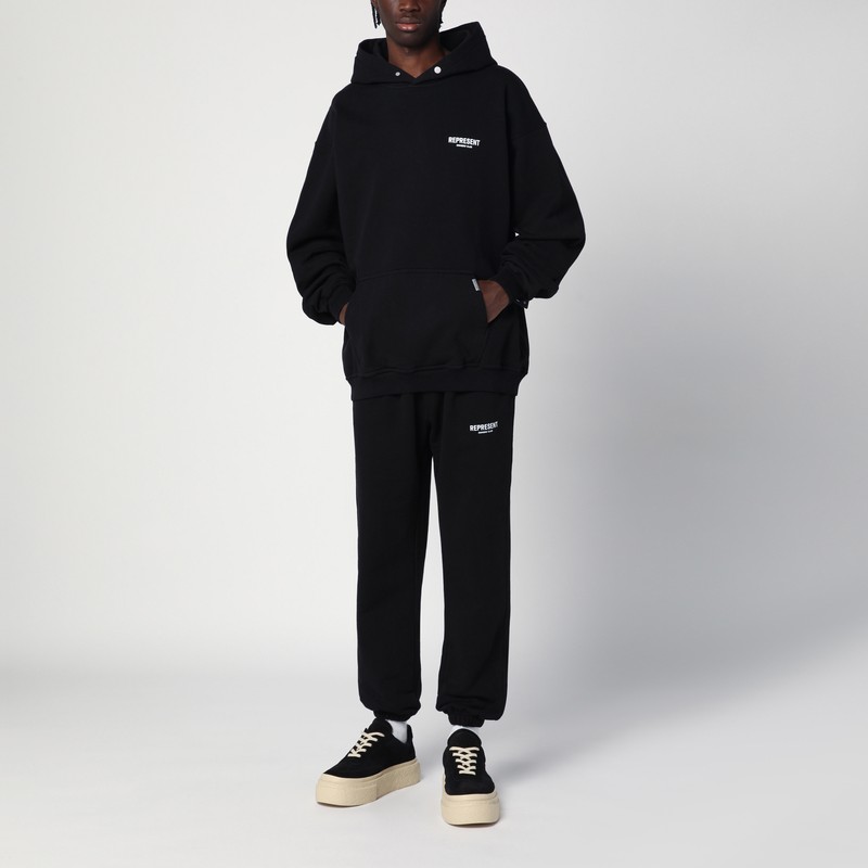 Represent Black Jogging Trousers In Black