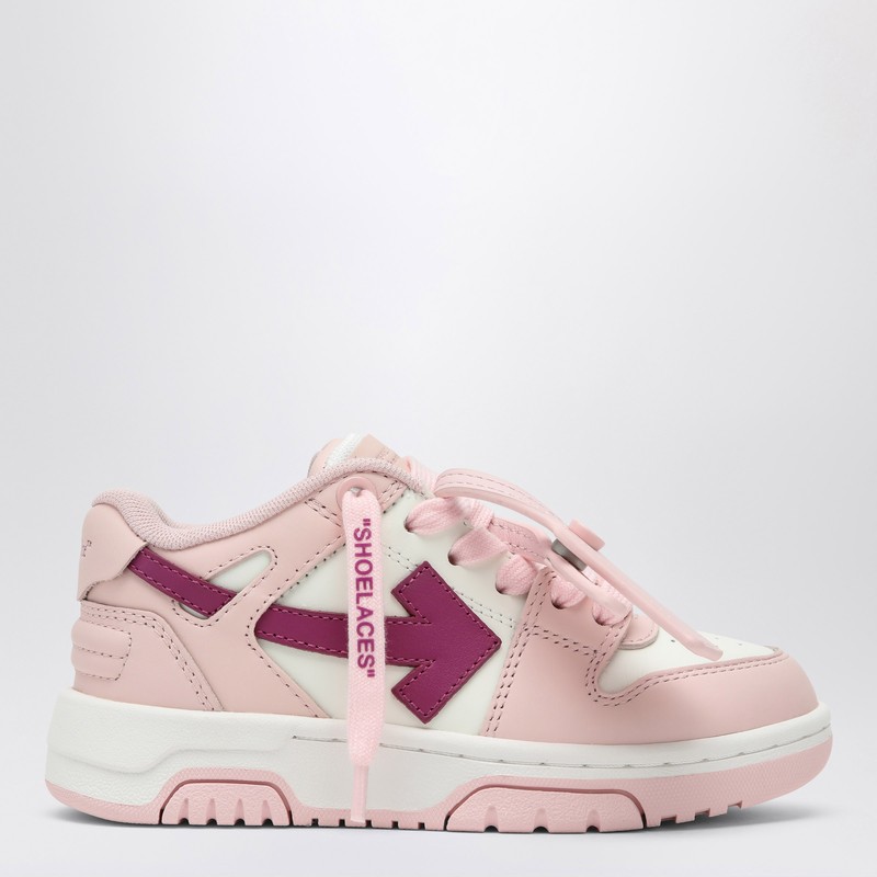 Off-white Pink/fuchsia Out Of Office Sneakers In Pink